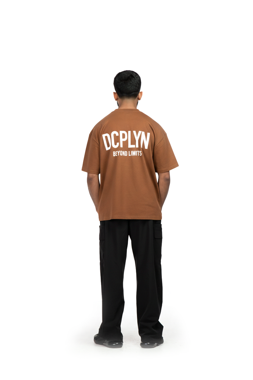 OVERSIZED TSHIRT - BROWN